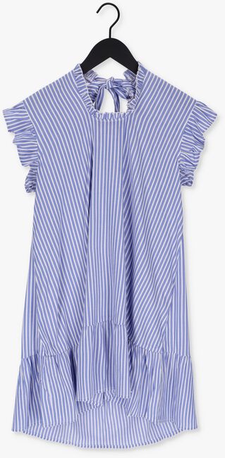 Blau/weiß gestreift OBJECT Minikleid RHONDA S/L DRESS - large