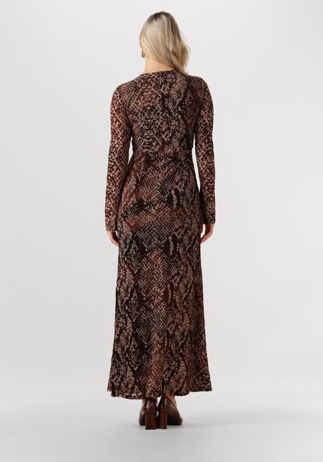 Braune ROUGE EDIT Maxikleid ROUSARI LS MAXI DRESS - large