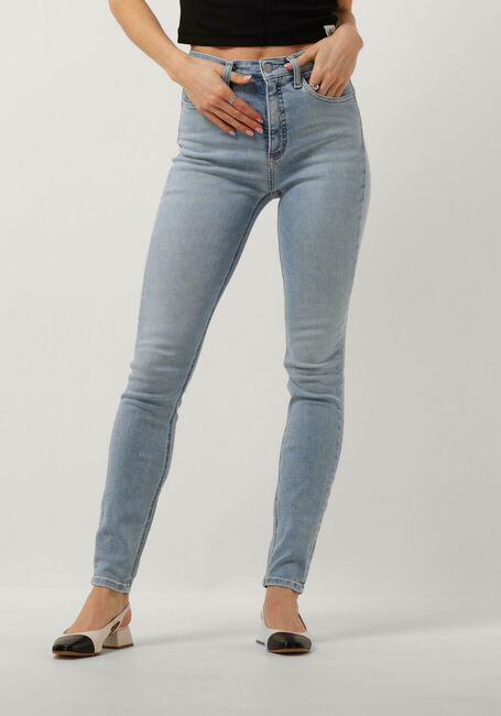 Blaue CALVIN KLEIN Skinny jeans HIGH RISE SKINNY - large