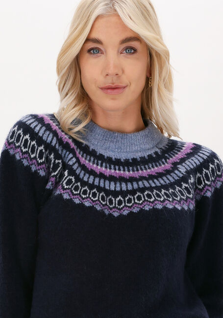 Blaue LOLLYS LAUNDRY Pullover LANA JUMPER - large