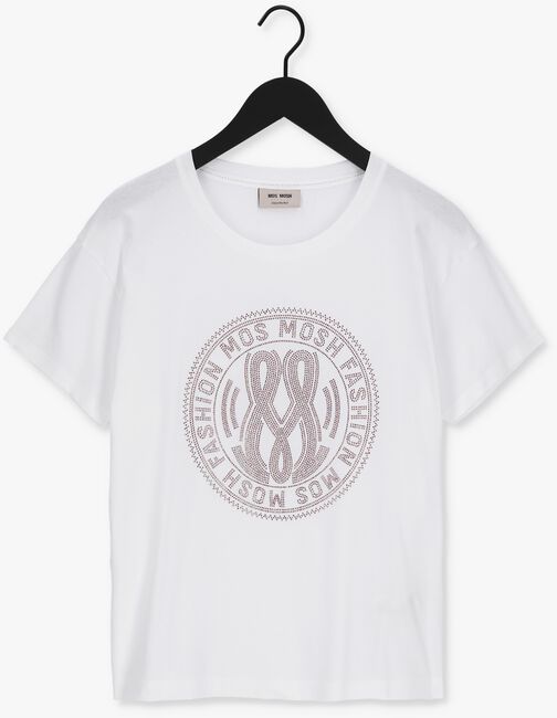 Weiße MOS MOSH T-shirt LEAH HOLI TEE - large