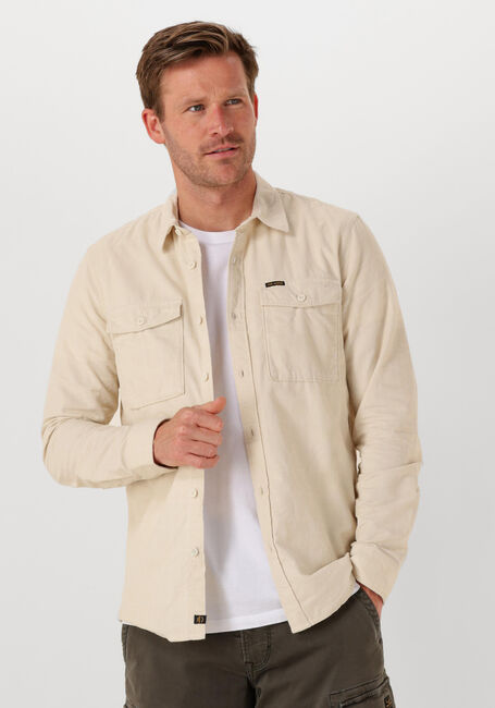 Beige PME LEGEND Casual-Oberhemd CORDUROY SHAVED SQUARE/CASUAL 2 - large