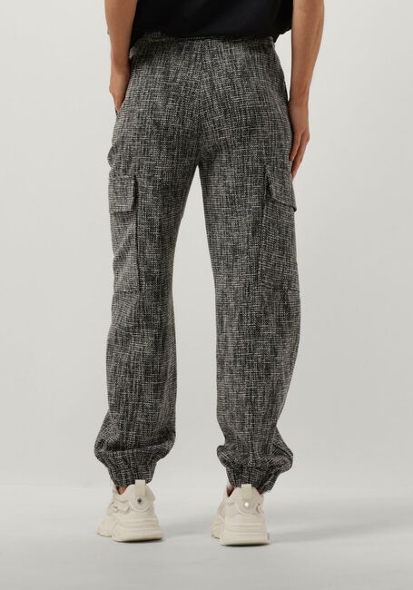 Graue ALIX THE LABEL Cargohosen LADIES WOVEN BOUCLE CARGO PANTS - large