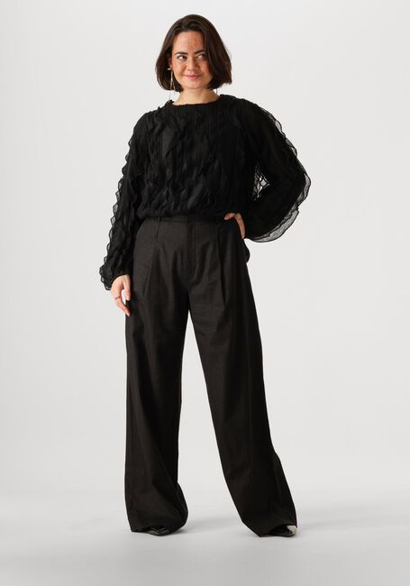 Schwarze Y.A.S. Tops & T-shirts YASMEZUNA LS TOP - large