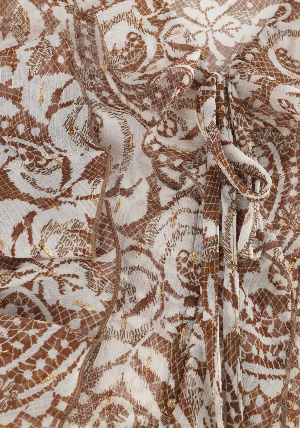 Beige LIU JO Blusen TESS CREPONNE LURE - large