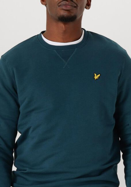Blaue LYLE & SCOTT Sweatshirt CREW NECK SWEATSHIRT - large