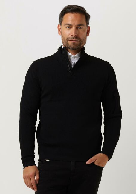 Schwarze GENTI Pullover K6020-3258 - large