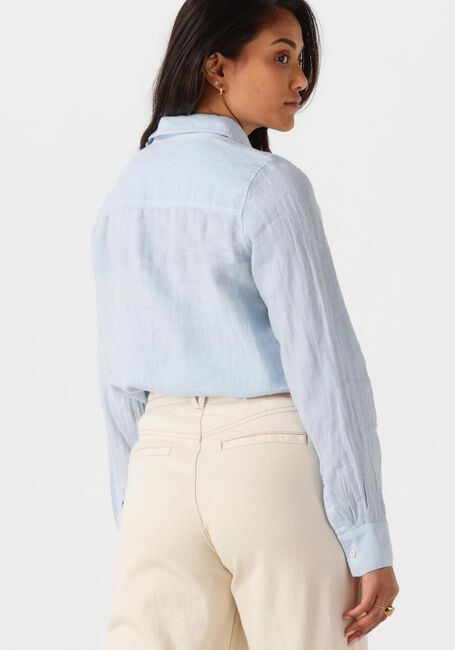 Hellblau MOS MOSH Blusen MMENNA LINEN POCKET BLOUSE - large