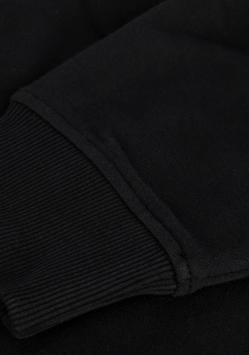 Schwarze CALVIN KLEIN Sweatshirt STACKED LOGO CREW NECK - large