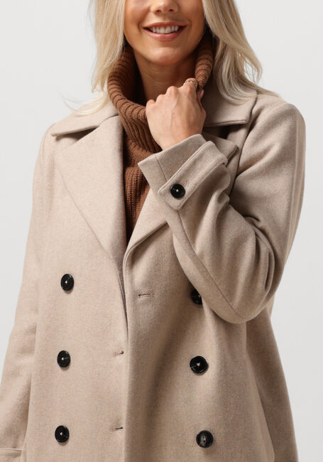 Beige ANOTHER LABEL Mäntel SOPHIA COAT - large