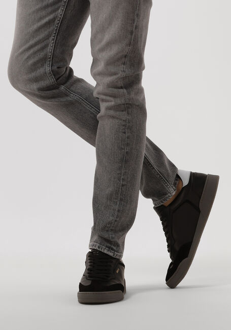 Schwarze NUBIKK Sneaker Low BLUEBERRY WING HEREN - large