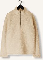 Ecru FORÉT Pullover WAVE HALF ZIP Ecru FORÉT Pullover WAVE HALF ZIP - medium