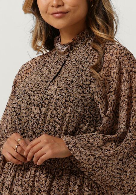 Camelfarbene NOTRE-V Blusen NV-CRISTA BLOUSE - large