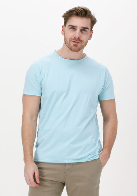 Blaue DSTREZZED T-shirt MC QUEEN BASIC TEE SLUB JERSEY - large