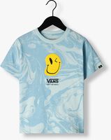 Blaue VANS T-shirt MARBLE SS BLUE GLOW - medium