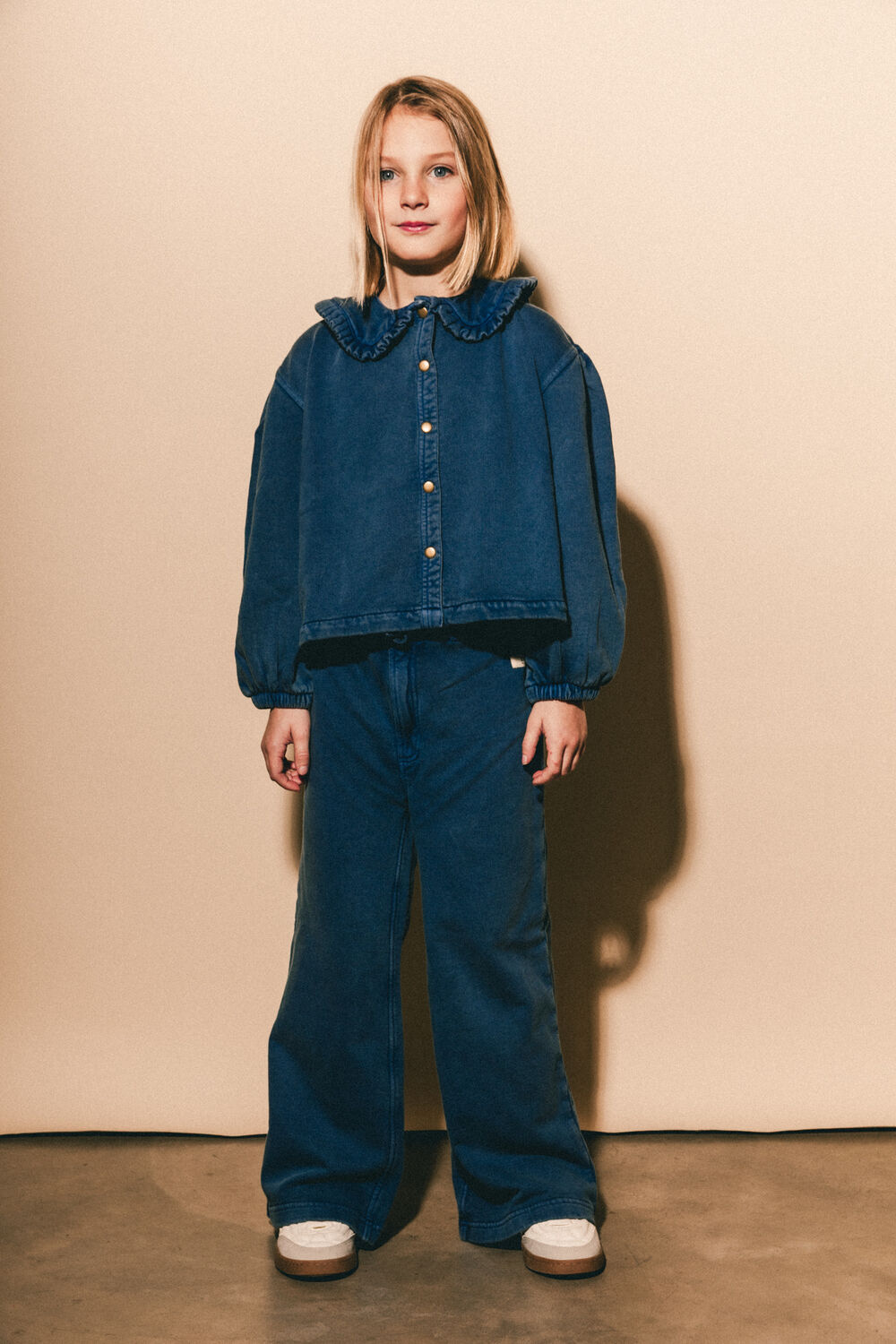 Dunkelblau Labo de Colores Weite Hose DORI - large