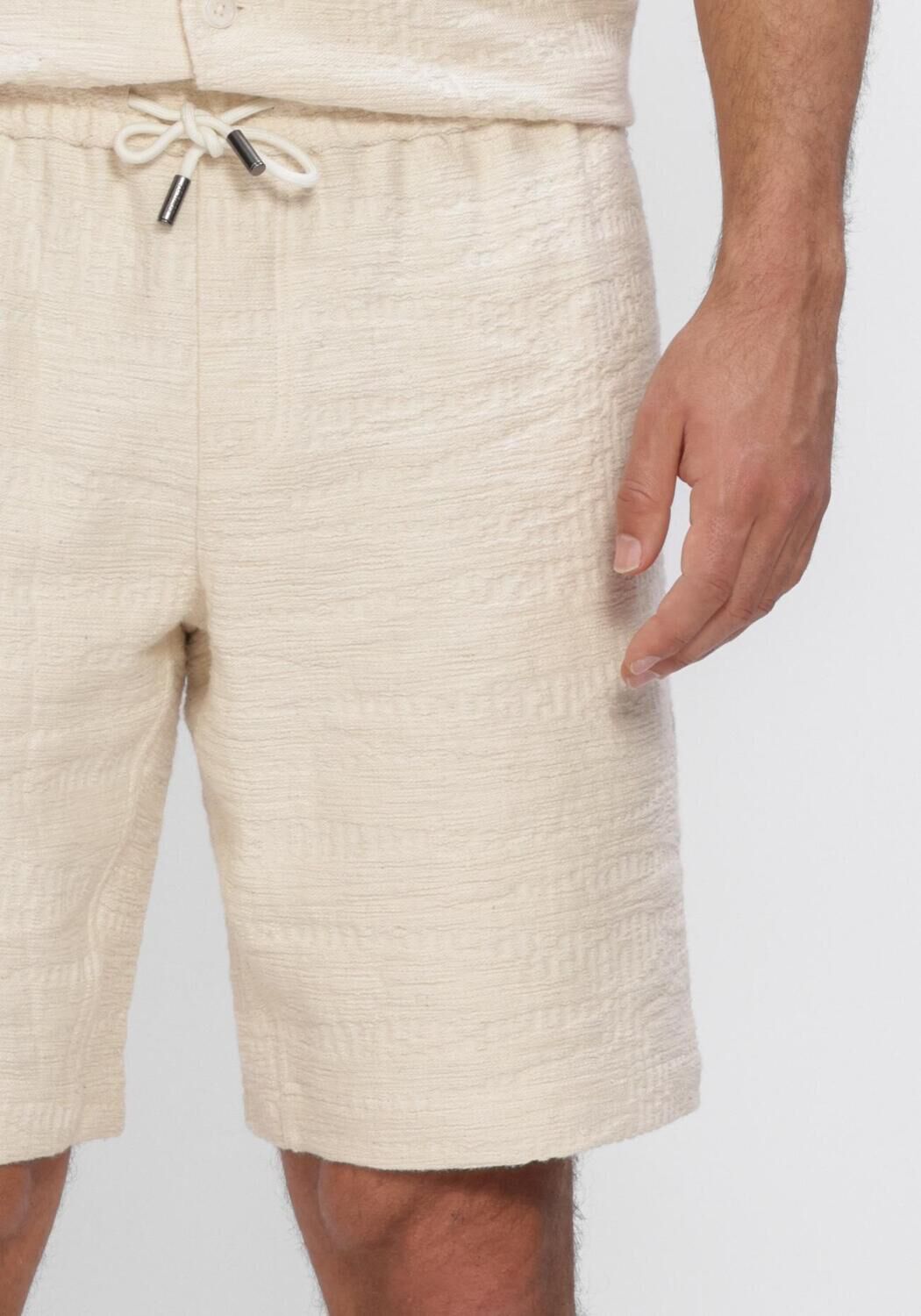 Ecru JC RAGS Kurze Hose SHORT ANDY STRUCTURE - large