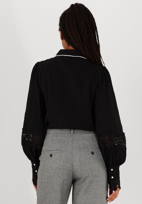 Schwarze AAIKO Blusen LOEWY VIS 492 - large