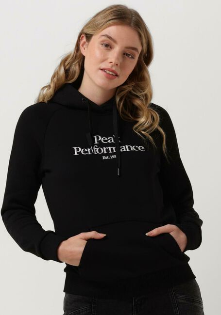 Schwarze PEAK PERFORMANCE Pullover W ORIGINAL HOOD - large