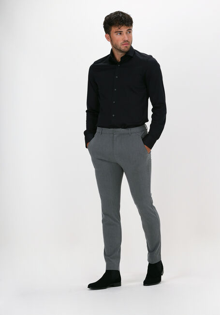 Schwarze PORTO MILANO Klassisches Oberhemd MILANO - large
