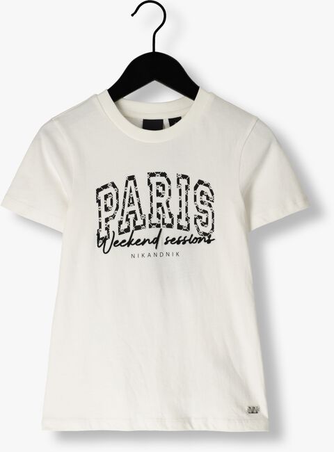 Weiße NIK & NIK T-shirt PARIS T-SHIRT - large