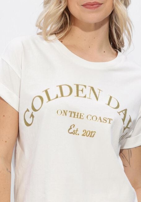 Nicht-gerade weiss NUKUS T-shirt SANNE SHIRT GOLDEN DAYS - large