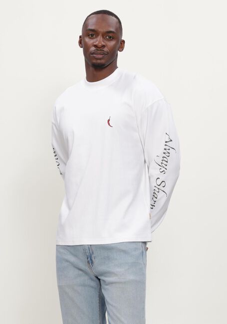 Wei&szlig;e MACED T-shirt M-AIDEN - large