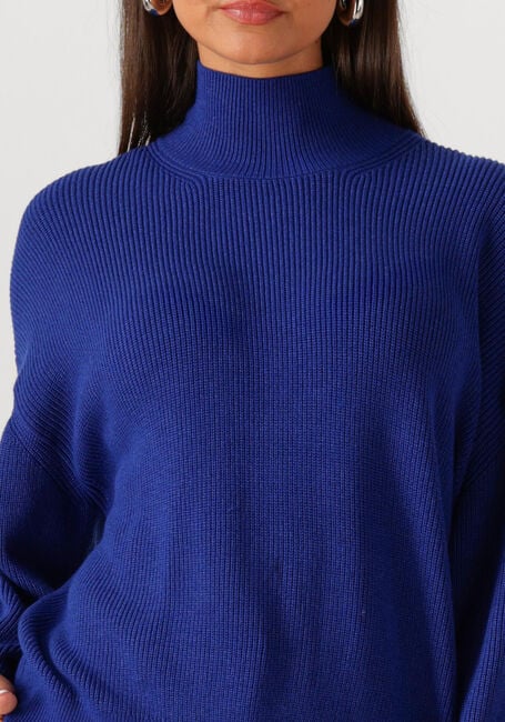 Blaue MSCH COPENHAGEN Rollkragenpullover MSCHMAGNEA RACHELLE M PULLOVER - large