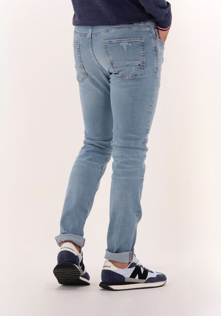 Blaue TOMMY HILFIGER Slim fit jeans SLIM BLEECKER PSTR 9YSR WORN - large