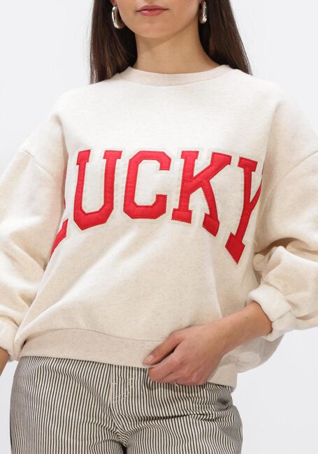 Ecru BY-BAR Pullover BIBI LUCKY PATCHWORK - large