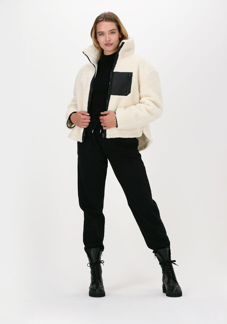 Schwarze NA-KD Rollkragenpullover RIBBED POLO KNITTED SWEATER - large