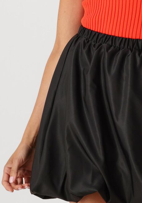 Schwarze Y.A.S. Minirock YASBOBBIE HW BUBBLE HEM SKIRT - large