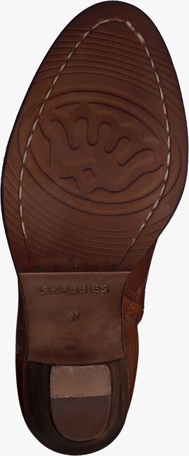 Cognacfarbene SHABBIES Hohe Stiefel 250210 - large