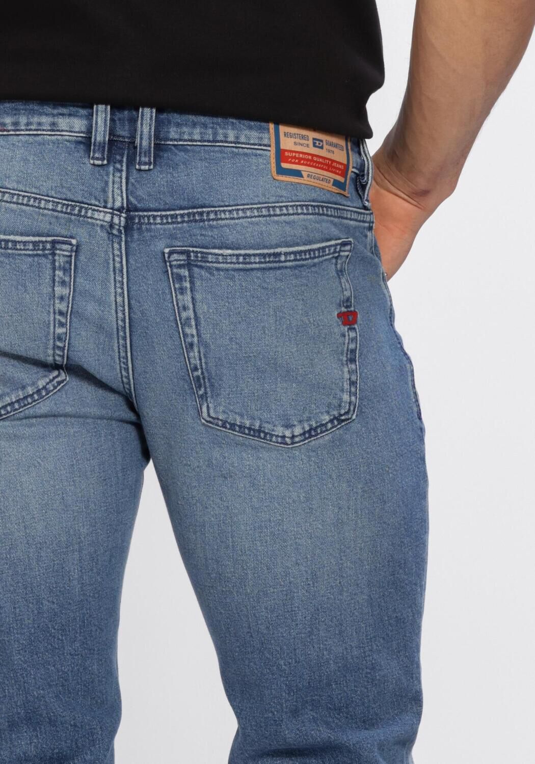 Hellblau DIESEL Skinny jeans 1979 SLEENKER - large