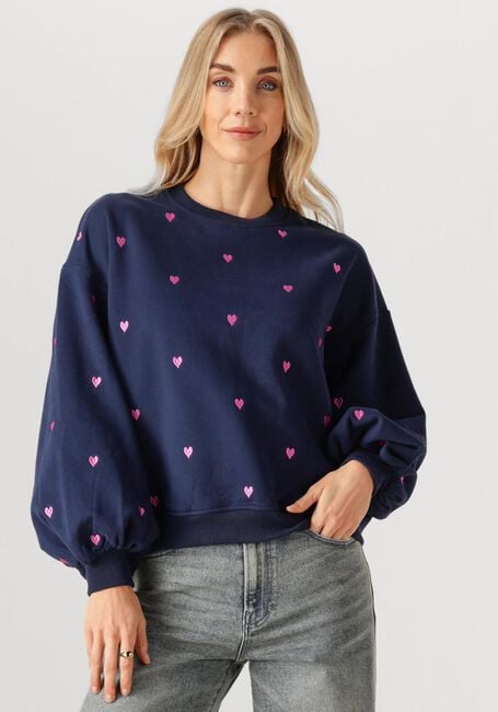 Dunkelblau YDENCE Pullover SWEATER HEARTS - large