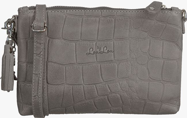 Graue BY LOULOU Clutch 01POUCH04S - large