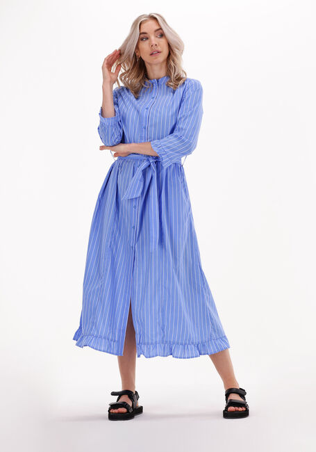 Blau/weiß gestreift LOLLYS LAUNDRY Midikleid HARPER - large