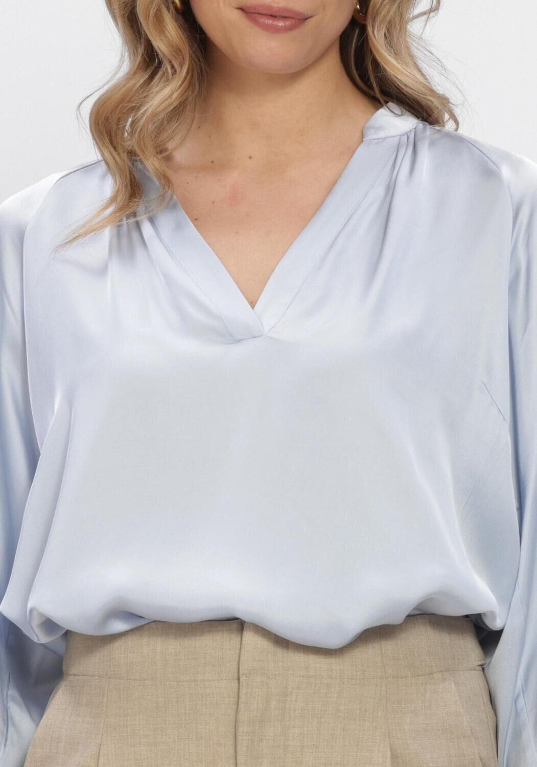 Hellblau BRUUNS BAZAAR Blusen WECKIABBWINNY BLOUSE - large