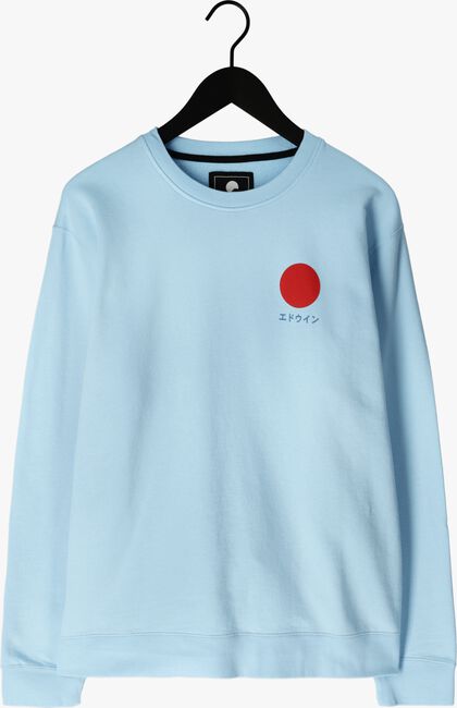 Hellblau EDWIN Sweatshirt JAPANESE SUN SWEAT HEAVY FELPA - large