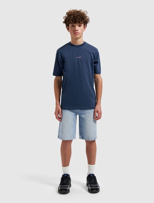 Dunkelblau BALLIN T-shirt 017126 - large