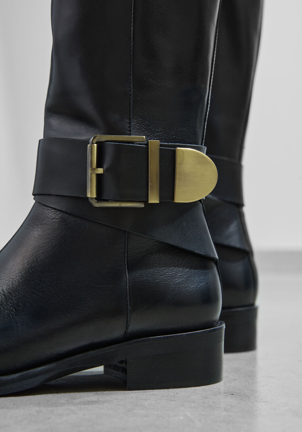 Schwarze LINA LOCCHI Hohe Stiefel 2236 - large