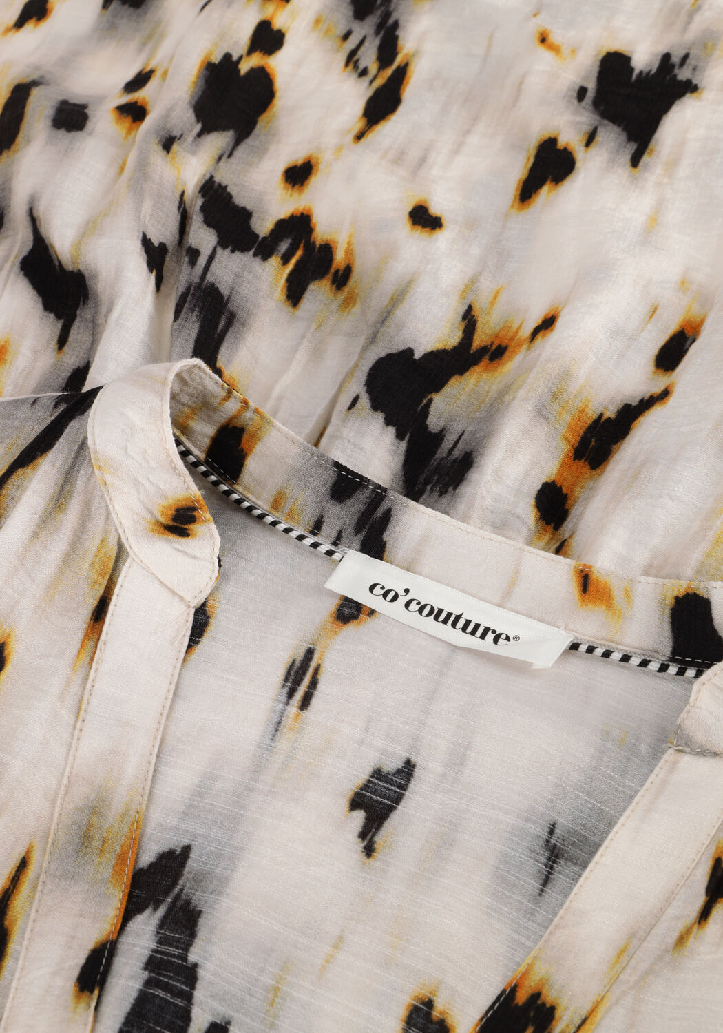 Ecru CO'COUTURE Maxikleid ELISACC FLOOR DRESS - large