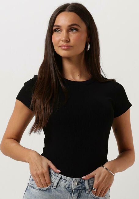 Schwarze DRYKORN T-shirt KOALE - large