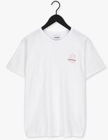 Weiße BLS HAFNIA T-shirt MINI OUTLINE LOGO T-SHIRT