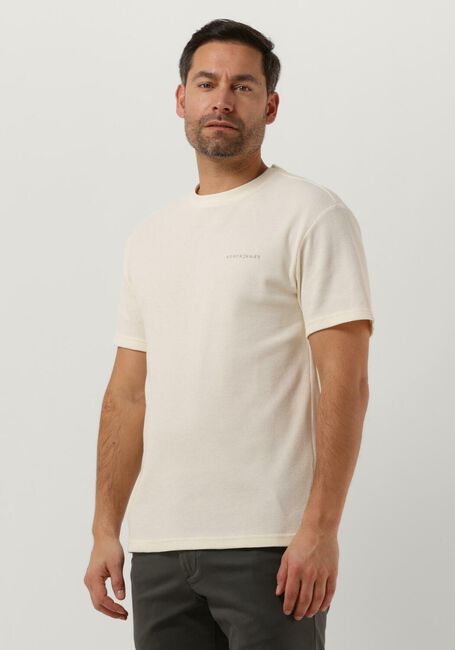 Nicht-gerade weiss ANERKJENDT T-shirt AKKIKKI S/S WAFFLE TEE - large
