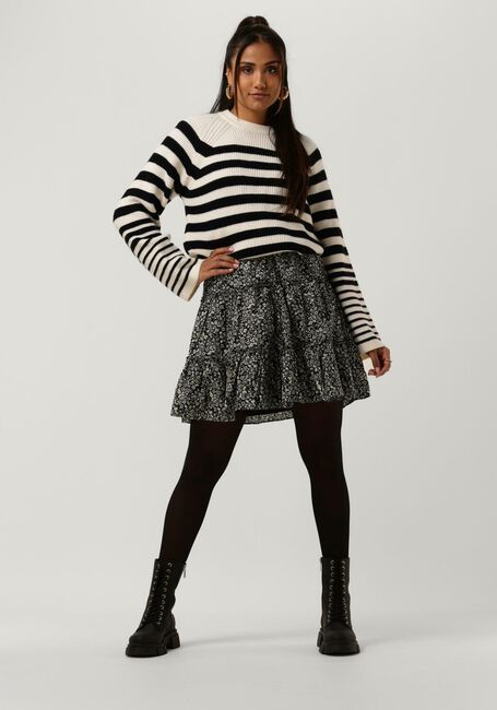 Schwarze SECOND FEMALE Minikleid MIKKA WAIST DRESS - large