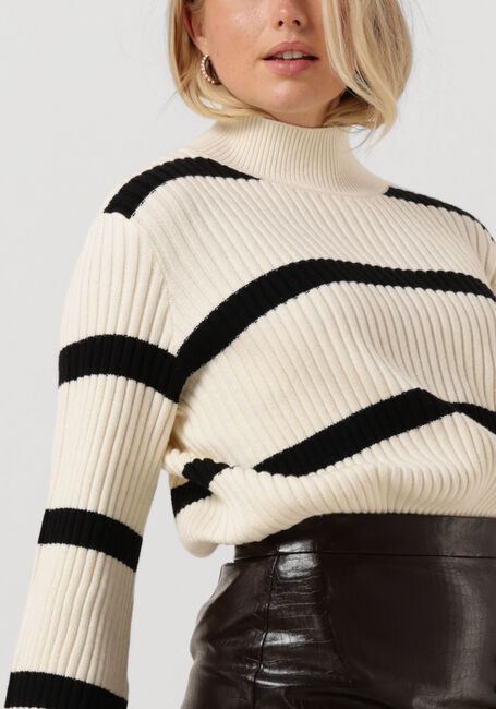 Beige Y.A.S. Rollkragenpullover YASASTA LS KNIT PULLOVER - large
