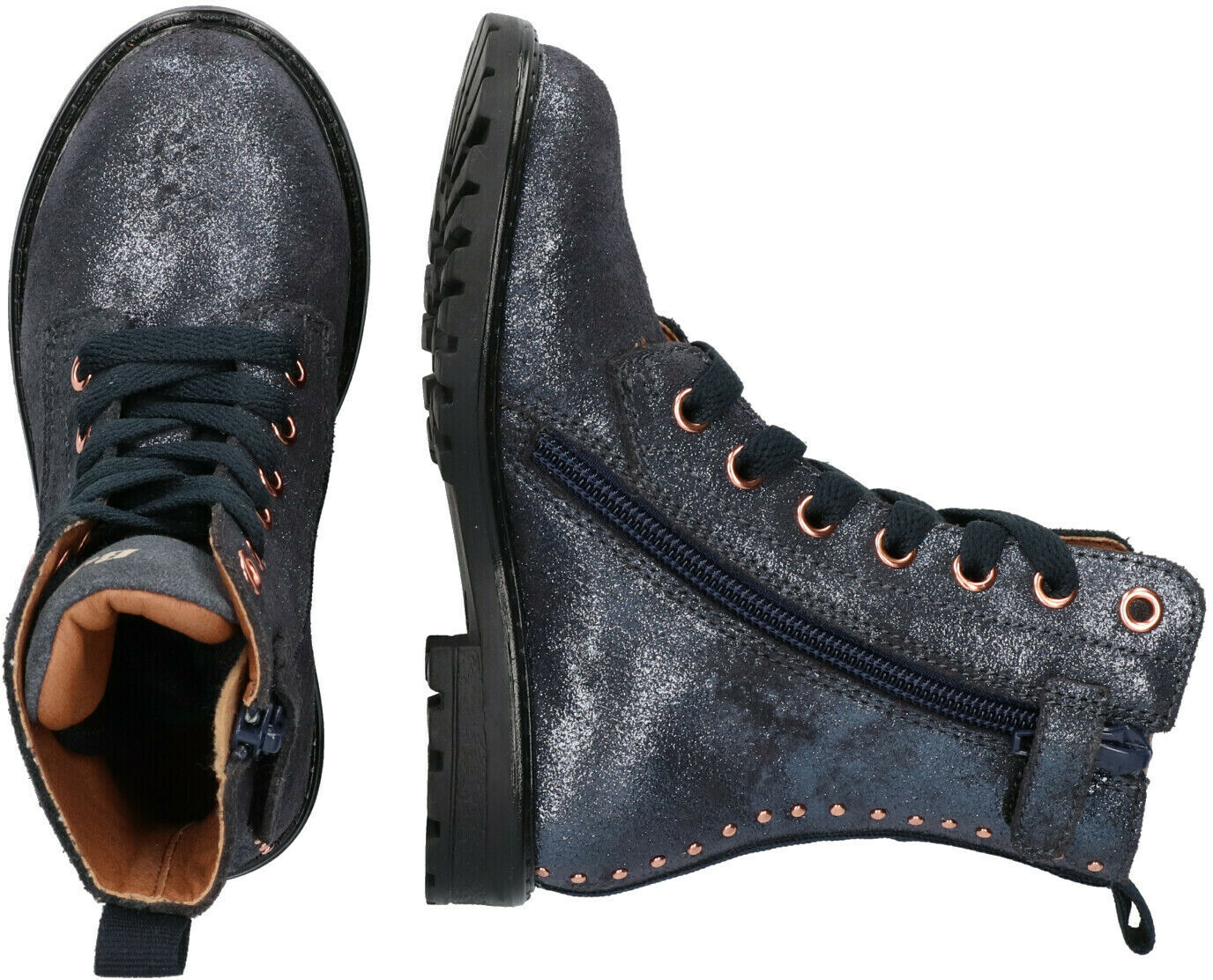 Blaue BUNNIESJR Boots HANNAH HAPPY - medium