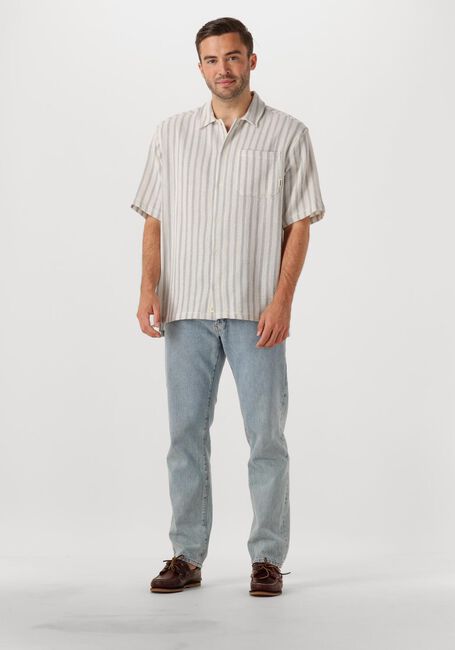Graue WOODBIRD Casual-Oberhemd WBBANKS WEEVE SHIRT - large