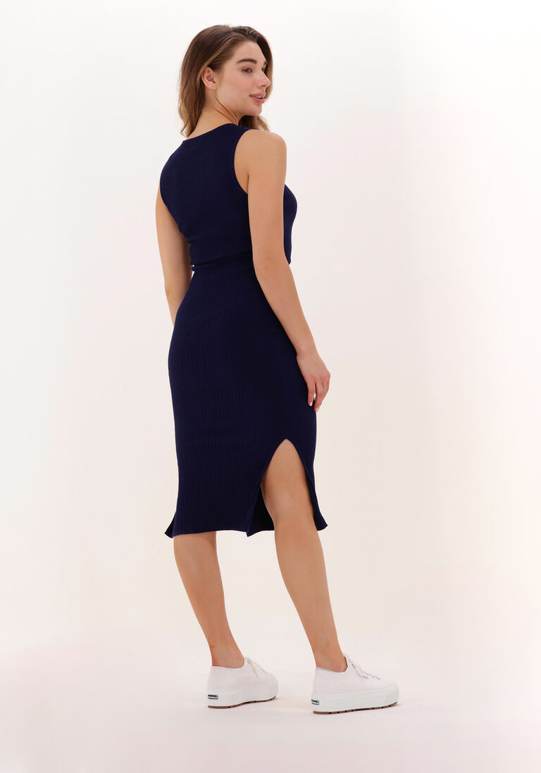 dunkelblau just female midikleid elegant sl dress YN7740